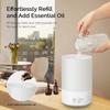 ONOTEC Top Fill Humidifiers, 3L Cool Mist Humidifier for Bedroom, Home, Office, Baby Humidifier with Adjustable Mist Output, Auto Shut Off view 4