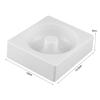 DOITOOL Donut Circle Silicone Circle Stencils Donut Mould Donut Baking Pan Donut Baking Tray Cake White Food Grade Donut Cake Molds Silicone Donut Maker Silicone Donut view 3