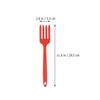 2pcs Food-grade Silicone Fork Wear-resistant Cooking Utensils for Pasta and Salad Comfortable for Daily Use for Kitchen and Dining view 4