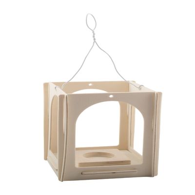 Pebaro 849 849 Wooden DIY Lantern Kit, No Gluing with Tea Light Holder, Craft with Wood, Gift Idea
