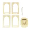 Pebaro 849 849 Wooden DIY Lantern Kit, No Gluing with Tea Light Holder, Craft with Wood, Gift Idea view 3