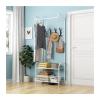 Coat Rack Freestanding Coat Tree Clothing Rack Removable Bedroom Hanging Clothes Rack Stand Floor Standing Coat Rack Clothes Hangers Storage Shelf Hat Stand Wooden Coat Rack Metal coat rack Tree Coat view 1