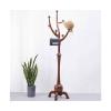 Coat Rack Freestanding Coat Tree Chinese style Coat Rack Freestanding Wooden Coat Tree, Used in the Bedroom Living Room Office to Hang Clothes Hats Bags Wooden Coat Rack Metal coat rack Tree Coat Sta view 2