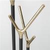 Coat Rack Freestanding Coat Tree Coat Rack, Floor Standing Coat Rack Tree , Y-shaped Freestanding Coat Rack For Hallway Entryway Of Living Room, Bedroom Wooden Coat Rack Metal coat rack Tree Coat Sta view 3