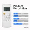 Replacement Remote Control for Midea MRCOOL FRIMEC Klimaire AC Air Conditioner R57B1/BGE RG52A2/BGEFU1 RG57/BGE RG57A/BGE RG57A1(B)/BGE RG57B/BGE RG57B/BGEFU1 view 3