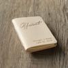 Personalized Officiant book,Wedding Officiant Book or Gift for Officiant, Luxury top quality genuine leather view 3