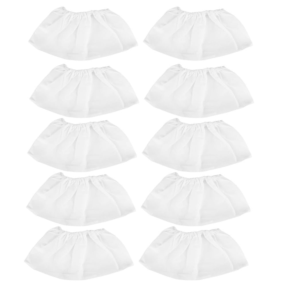 10pcs Vacuum Cleaner Bag Manicure Tools Fan Duster Nail Tools Vacc Nail Bags