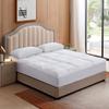 Feather and Loom Triple Comfort Layer Mattress Topper, White Down and Feathers, 100% Natural Cotton Cover, Responsible Down Standard Certified, Hypoallergenic (California King - 72x84) view 1