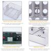 OFPURE Commercial Deep Fryer, 20LCountertop Fryer for Restaurant and Home, Stainless Steel Dual Electric Deep Fryer with 2 Frying Baskets, for Kitchen, Restaurant and Commercial Use 110V/60Hz view 2