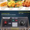 OFPURE Commercial Deep Fryer, 20LCountertop Fryer for Restaurant and Home, Stainless Steel Dual Electric Deep Fryer with 2 Frying Baskets, for Kitchen, Restaurant and Commercial Use 110V/60Hz view 4