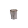 DYPASA Garbage Can Creative Wood Trash Can 12L Wood Round Storage Box Trash Can Storage Box Desk Storage Basket Wastepaper Basket (Color : Gris) view 1