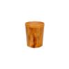 DYPASA Garbage Can Creative Wood Trash Can 12L Wood Round Storage Box Trash Can Storage Box Desk Storage Basket Wastepaper Basket (Color : Gris) view 2