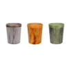 DYPASA Garbage Can Creative Wood Trash Can 12L Wood Round Storage Box Trash Can Storage Box Desk Storage Basket Wastepaper Basket (Color : Gris) view 4