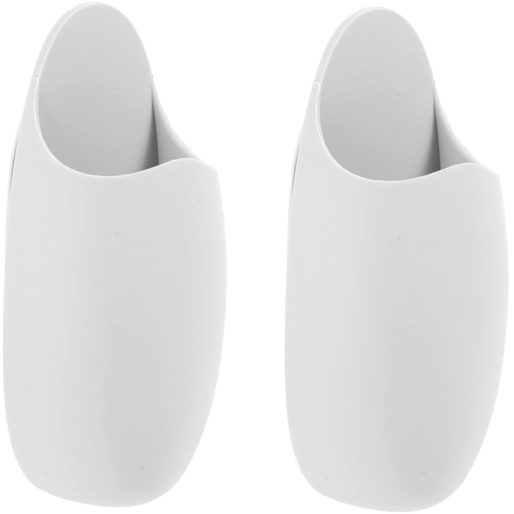 2pcs Bathroom Wall Electric Toothbrush Holder Toothbrush Storage Organizer Wall Mount Holder for Bathroom