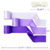 Purple Party Decoration Lavender Streamer Backdrop 197 Ft1.97" Wide Satin Ribbon Lilac Fringe Hanging Garland for Wedding Bridal Shower Bachelorette Birthday Baby Shower Graduation Hen Party Supplies view 2
