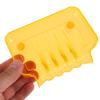Zerodeko Drainage Soap Dish for Bathroom Suction for Shower soap Holder Colorful Hollow Bottom Soap Dish view 2
