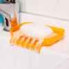 Zerodeko Drainage Soap Dish for Bathroom Suction for Shower soap Holder Colorful Hollow Bottom Soap Dish view 4