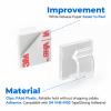 Yocice 50Pack Adhesive Cable Clips, Wire Holders for Desk Wall Car, Clear view 3
