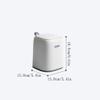 DYPASA Garbage Can Desktop Desktop Trash Can Indoor Trash Can Cute Girl Bedroom Trash Can Mini Trash Can Office Car Trash Can Wastepaper Basket (Color : 1) view 3