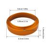 51mm Dosing Funnel, Aluminum Coffee Dosing Ring Espresso Portafilter Funnel with Magnetic Replacement for Home Cafe Barista (51mm, Gold) view 3
