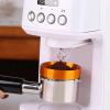 51mm Dosing Funnel, Aluminum Coffee Dosing Ring Espresso Portafilter Funnel with Magnetic Replacement for Home Cafe Barista (51mm, Gold) view 4