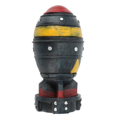Luqeeg Bomb Storage Box, Decorative 3D Craft Model Mini Storage Bin,Mini Nuke Statue Bomb Storage Box for Storing Keys, Ornaments, Cotton Swabs and Beads