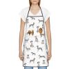 GLOVET Dog Great Dane Cooking Aprons For Women With Pockets Funny Apron Women, Waterproof Cute Apron For Bbq Pottery Cooking Kitchen Chef Waitress Bib Apron, Delantales De Cocina Para Mujer view 3