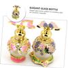 Beaupretty 15ml Purple Glass Perfume Dropper Bottle Alloy Accent view 4