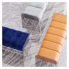 Shoe Cabinet Premium Entryway Bench Shoe Rack Bench,Acrylic Shoe Storage Bench End of Bed Bench,Comfy Upholstered Bench Entry Shoe Bench Bedroom Bench-Orange Leather 80x40x45cm ( Color : Gray Leather view 4