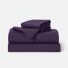 1000-Thread-Count-My-Egyptian-Giza-Cotton-Dream-Sheets-%-Pillow-Set, 4-Piece Giza Bed Sheet, Fits Mattress 12" Deep Pocket, 1000-TC High Thread Count Soft Giza Sateen Sheets - Short King, Plum view 1