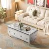 Recaceik Ottoman with Storage, Small Upholstered Storage Bench for Bedroom, Ottoman Bench with Legs for Living Room, End of Bed, Entryway, Window, Silver view 2