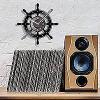 Wall Clocks for Living Room Sound for Sailing Boats Handmade Vinyl Clocks Creative Mute Living Room Bedroom Home Wall Clock view 1
