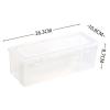 Gralara Spaghetti Storage Containers Food Lids Airtight Spaghetti Storage Box Noodle Canister Spaghetti Food Storage Box for Fridge view 4