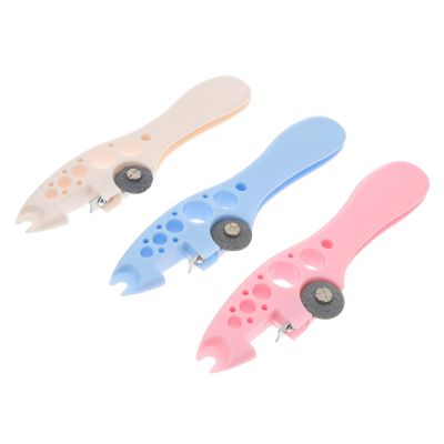 Bottle Openers 3pcs Bottle Opener Pill Cutter Ampules Golden Massage Roller Bottle Opener Tools Ampoule Cutter Accessory Portable Grinding Wheel Bottle Cutter