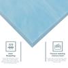 Spring Coil, 2-Inch Gel Memory Foam Mattress Topper, CertiPUR-US Certified for Superior Comfort and Support, Twin, Blue view 4