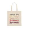Hilarious Neuroplastic Neuroregeneration Cerebrum Enthusiast Humorous Cerebral Physician Surgeon Practitioner Canvas Tote Bag Natural/One size view 1