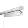 3-Panel Single Rail Panel Track Extendable 36"-66" W x 94" H, Panel Width 23.5", Daphne, Creamy Villa view 2