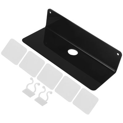1 Set Floating Shelf Wall Shelf for Gaming for Bedroom Picture Frame Shelves Bedroom Book Floating Shelves with Lights Router Floating Av Storage Acrylic