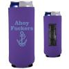 Ahoy Fuckers Magnetic Slim Can Coolie (Purple) view 1