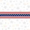Patriotic Place Cards - 25 Pack - American Flag-Themed Folded Place Cards - Perfect for 4th of July, Cocktail Parties, Backyard BBQ, and Election night decor. 2 x 3.5, Scored for Folding. view 3