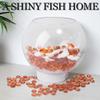 50PCS Mini Glass Gems,Pink Mancala Stones Flat Bottom Marble Beads for Home Decorative Art Craft Vase Filler(0.5"~0.7") view 4