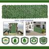 Artificial Green Backdrop Fence 1.5X3m, Artificial Ivy Garland, Green Fake Ivy, for Bedroom Decoration and Fence(Size:1.5x5m) view 2
