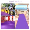 Purple Carpet Wedding Runner, 2mm Thickness Exhibition Carpet Roll, Non-Slip Wear-Resistant Walkway Floor Mat for Birthday Ceremony Decoration Prom (Size : 1.2x25m) view 4