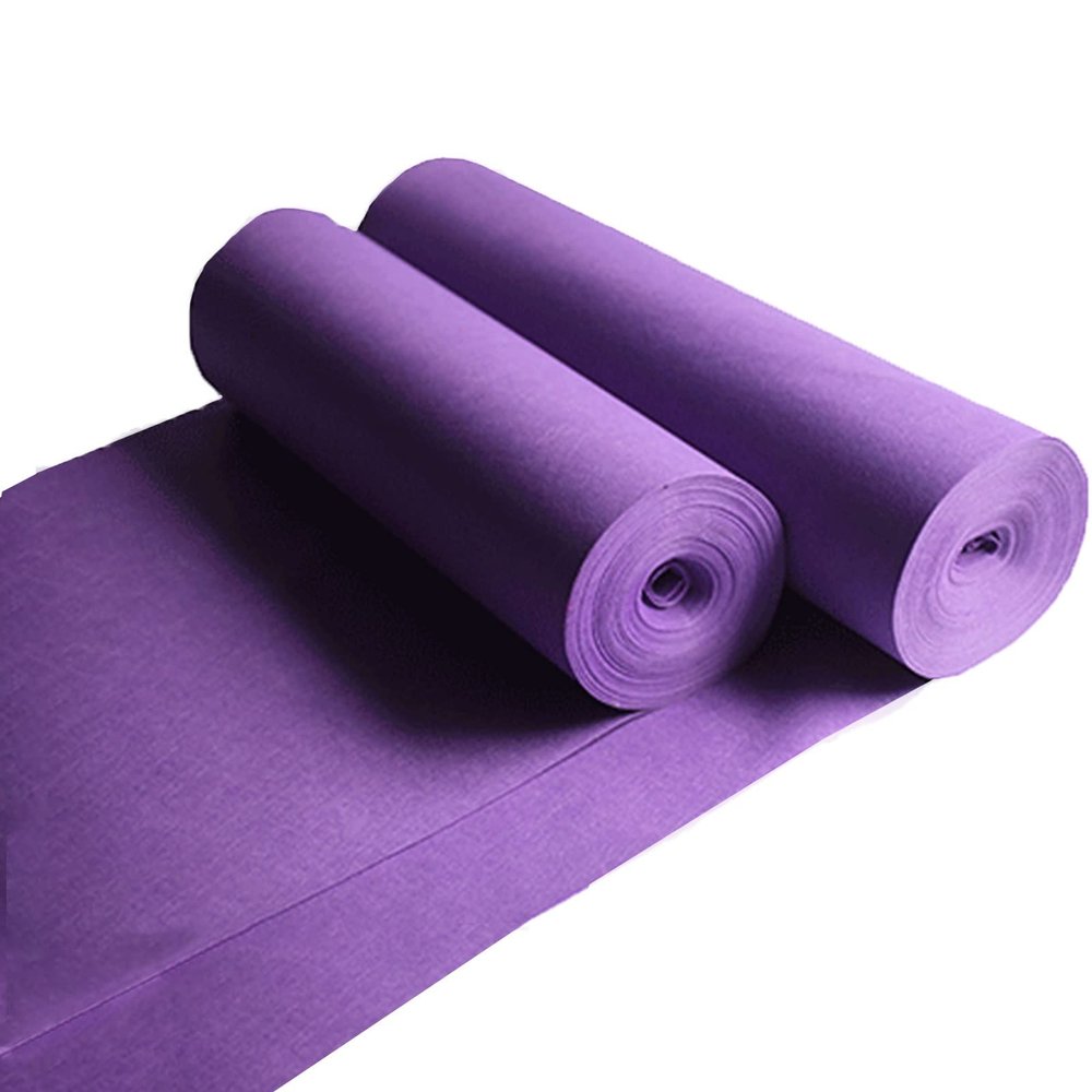 Wedding Aisle Runner Carpet, Purple Walkway Floor Carpet Rug 2mm Thickness Wear-Resistant Runway Runner Event Carpet for Wedding Decorations, Cuttable (Size : 1.2x20m)