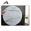 WEBUP Glass Dining Table Top 24inch 28inch 32inch 36inch 40inch Round Tempered Glass Top With Marbling, Flat Circular Sheet, 1/3" Thick (Color : A, Size : 36in/90cm) view 2