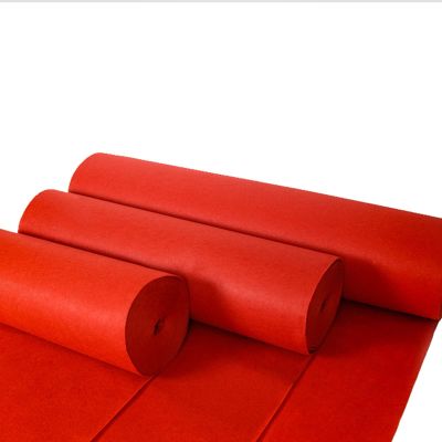3M 5M 10M Wedding Aisle Runner Carpet, 2mm Thickness Polyester Non-Slip Runner Rugs Red Runway Rug for Church Party Decoration Prom Outdoor, Walkway Floor Mat Hallway Carpet Roll(1.2x10m)