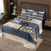 3 Piece Lake Theme Quilt Bedding Set Women Aldult Lightweight Bedding Go Boating Bedspread Set Rustic Farmhouse Bedspread Coverlet Soft Microfiber Home Quilt Set for King Bed All Season view 2