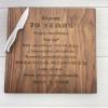 Personalized Cutting Board, Engraved Cutting Board, Mothers Day Gift, Happy Mothers Day, Family, 70th Birthday Gift, Memory Capsule, 195 (Maple, 11" x 6") view 2