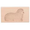 Cute Cookie Mould, Carved Beech Wooden Cookies Cutter, Easy Demoulding Press Stamp Mould, Embossed Cookies Cutters for Baking, Cookies, Biscuits, Muffins, Candy, Chocolates(Lamb) view 1