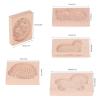 Cute Cookie Mould, Carved Beech Wooden Cookies Cutter, Easy Demoulding Press Stamp Mould, Embossed Cookies Cutters for Baking, Cookies, Biscuits, Muffins, Candy, Chocolates(Lamb) view 2